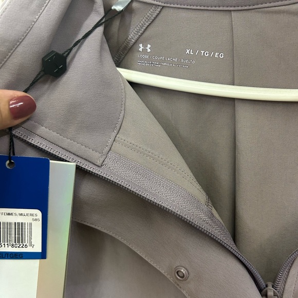 Under Armour Women's Utility Jacket in Taupe - Picture 3 of 7